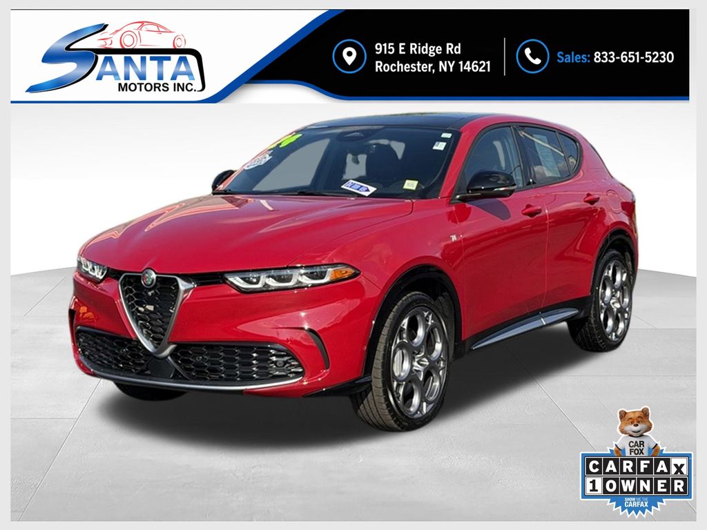Alfa Rosso 2024 Alfa Romeo Tonale SUV / Crossover All-Wheel Drive 6-Speed Automatic