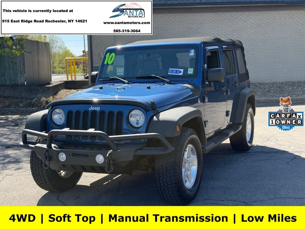 Used 2010 Jeep Wrangler Unlimited Sport SUV