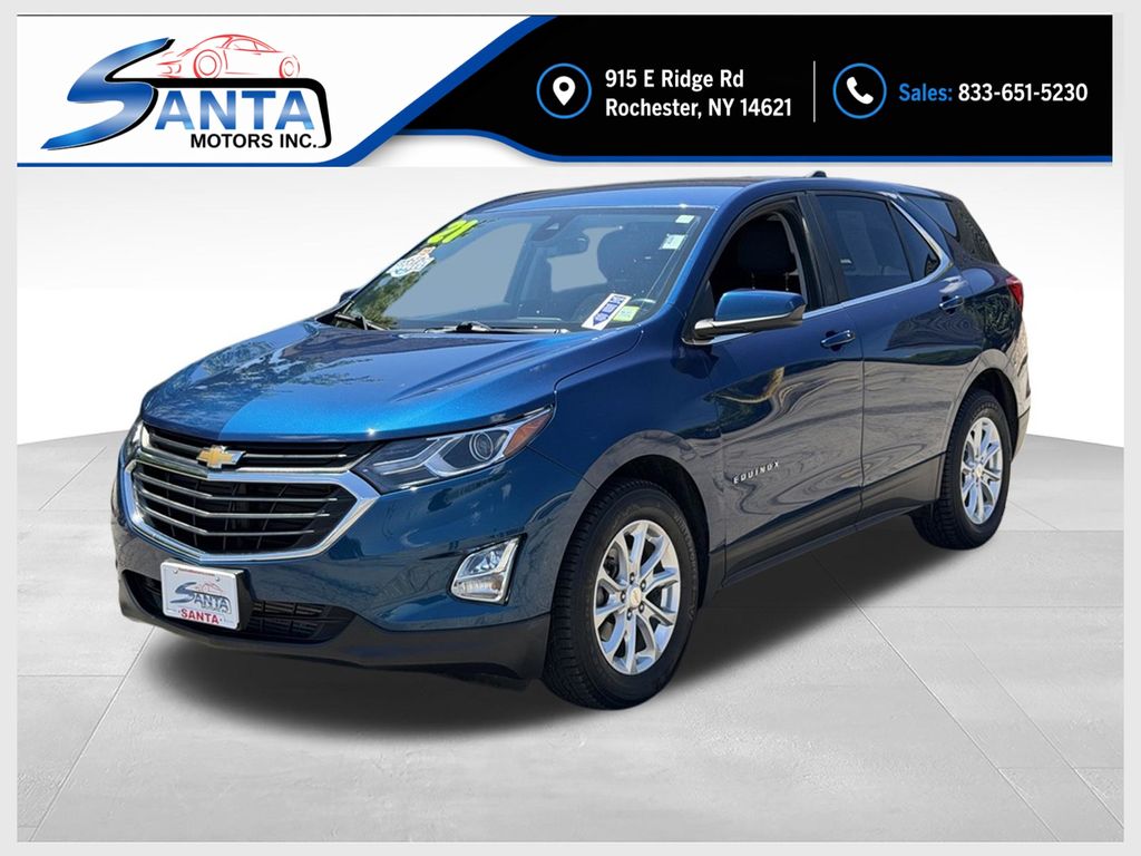 2021 Chevrolet Equinox Azul (Pacific Blue Metallic) SUV/Crossover Tracción delantera 6 velocidades Automática marcha alta