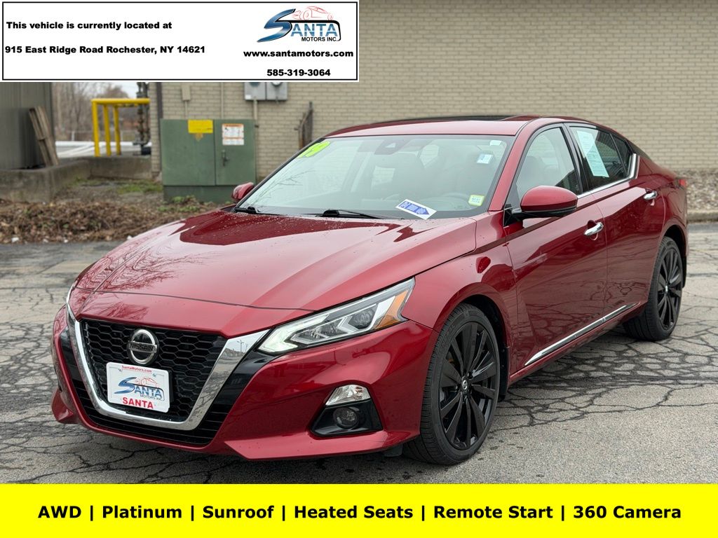 2019 Nissan Altima 2.5 Platinum AWD