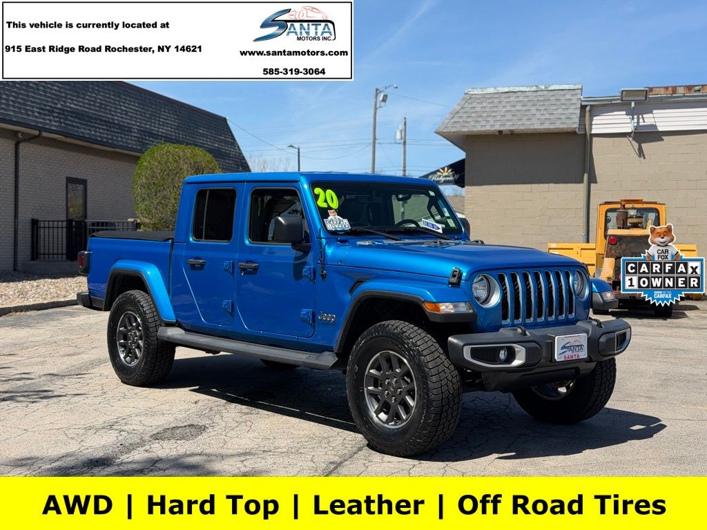 Used 2020 Jeep Gladiator Overland Truck