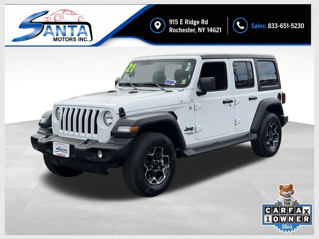 Used 2021 Jeep Wrangler Unlimited Sport S SUV
