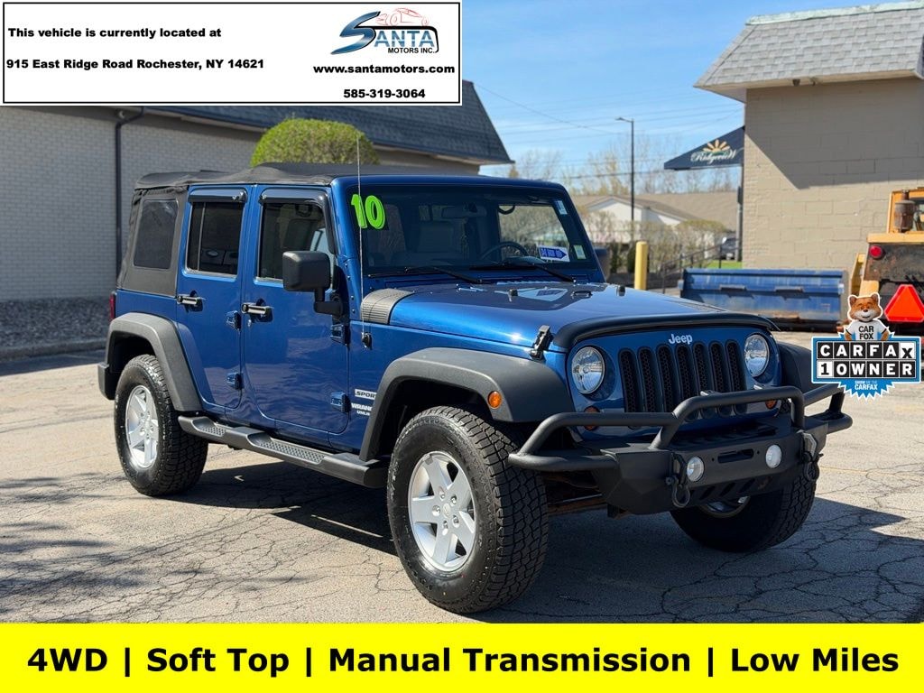 Used 2010 Jeep Wrangler Unlimited Sport SUV