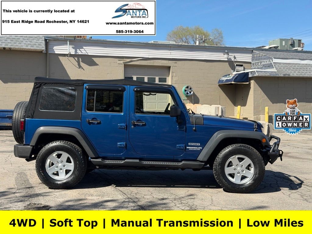 Used 2010 Jeep Wrangler Unlimited Sport SUV