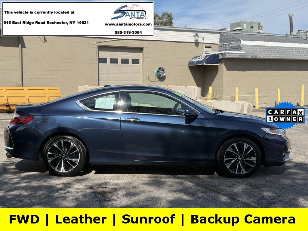 Used 2016 Honda Accord EX-L Coupe