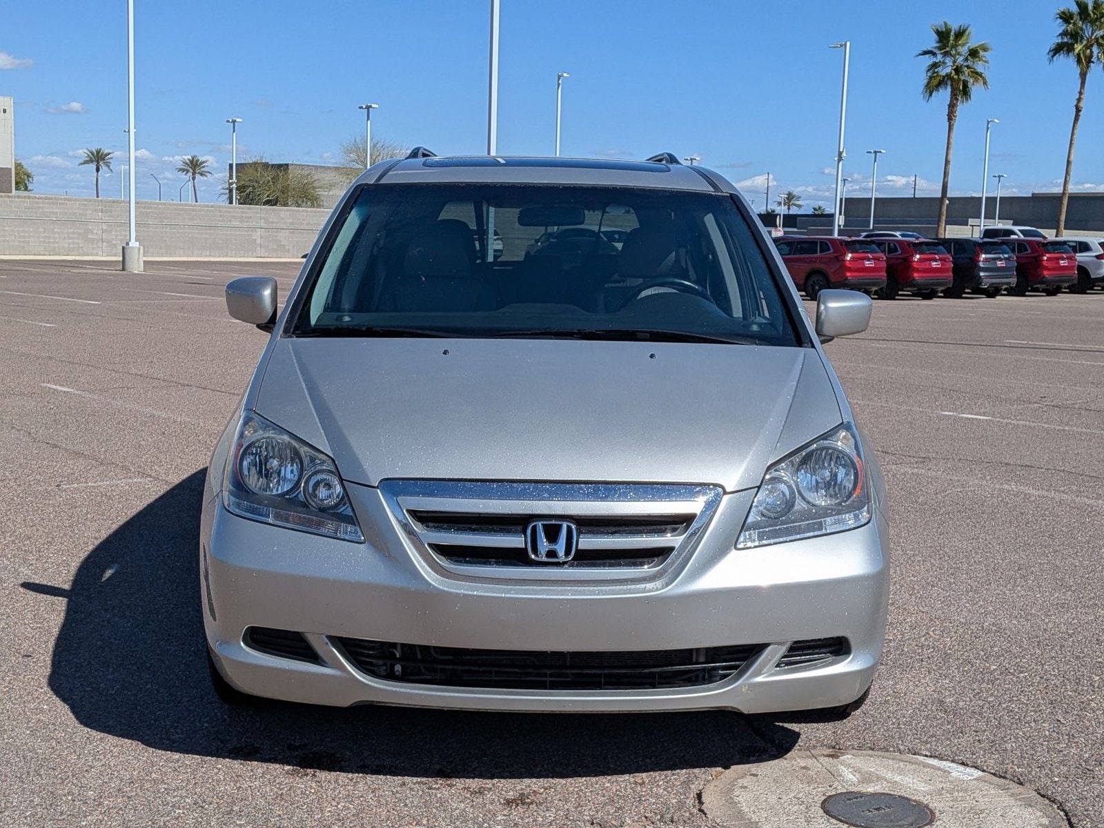 Used 2007 Honda Odyssey EX with VIN 5FNRL386X7B445771 for sale in Chandler, AZ