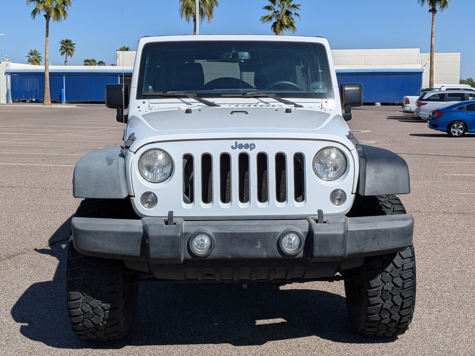 Used 2014 Jeep Wrangler Unlimited Sport with VIN 1C4BJWDG6EL180753 for sale in Chandler, AZ