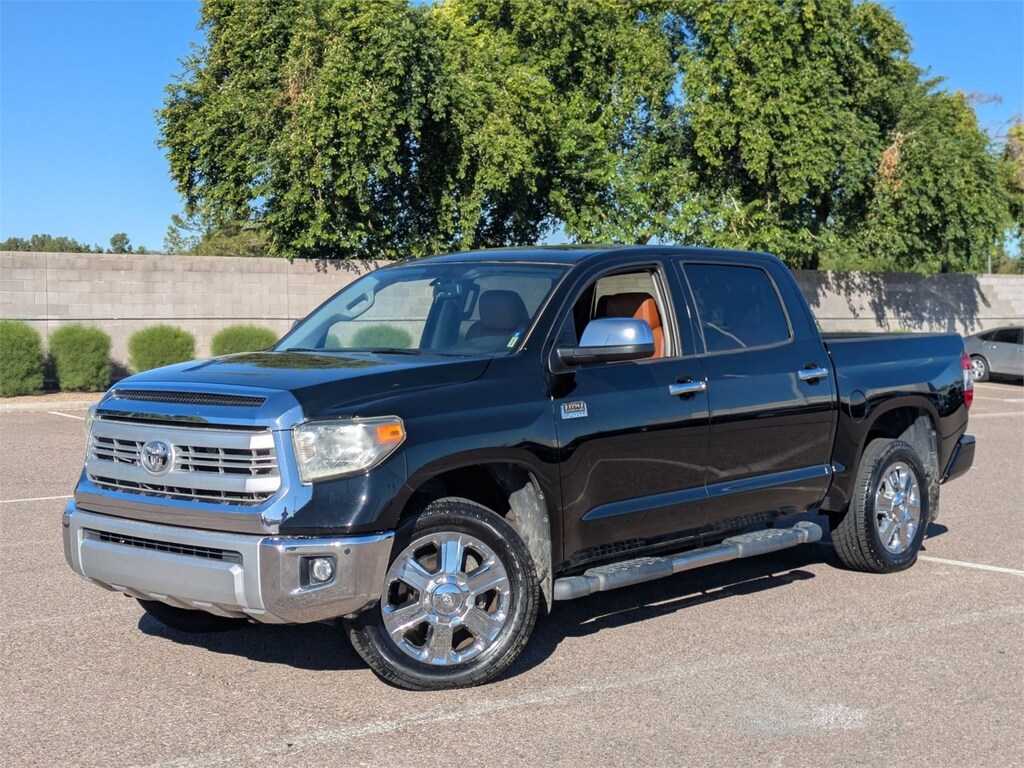 Used 2014 Toyota Tundra 4x4 1794 Edition 5.7L V8 FFV 26 Truck Crew Max