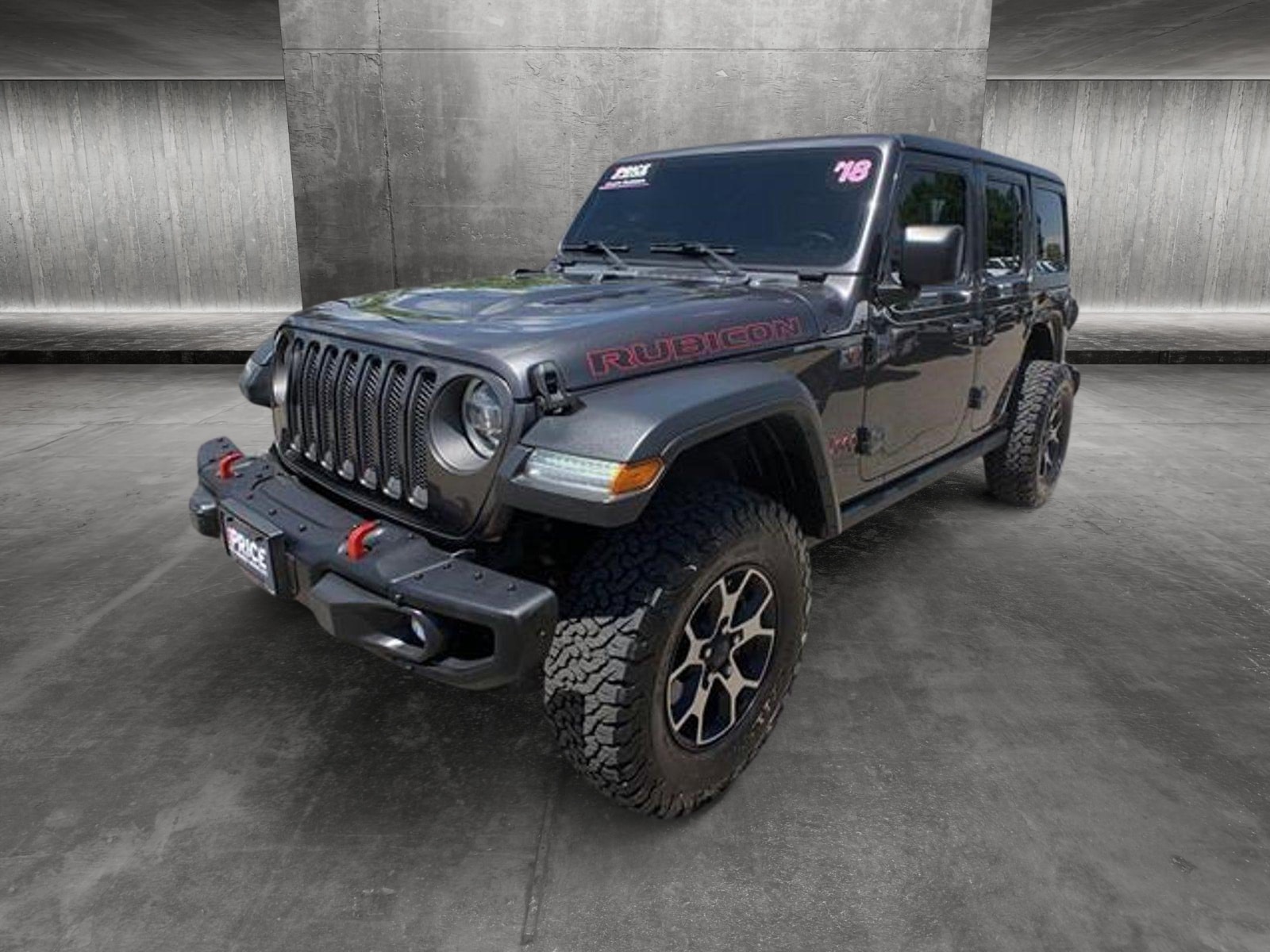 Used 2018 Jeep All-New Wrangler Unlimited Rubicon with VIN 1C4HJXFG9JW262725 for sale in Chandler, AZ