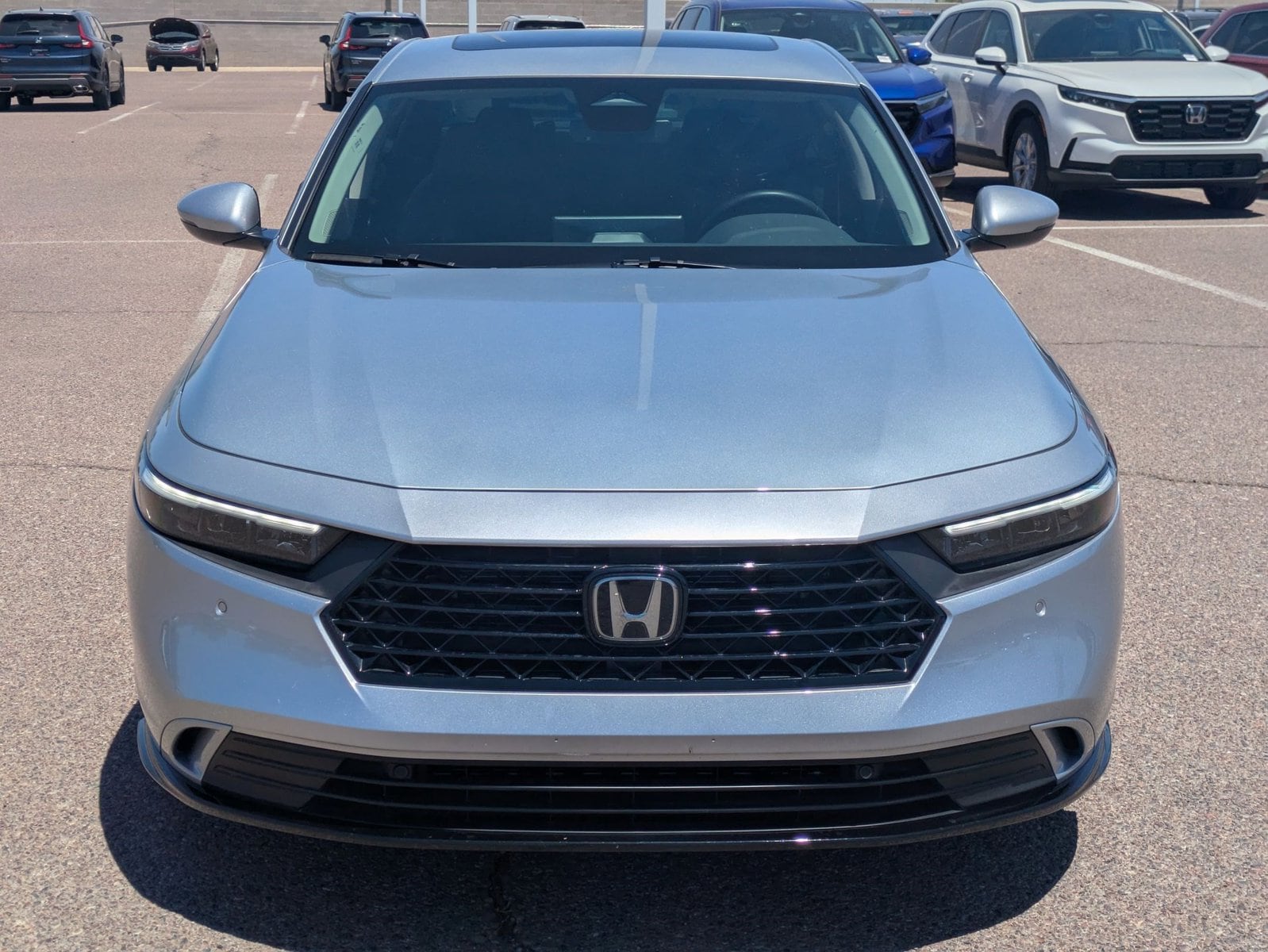 Certified 2024 Honda Accord Hybrid EX-L with VIN 1HGCY2F66RA091006 for sale in Chandler, AZ