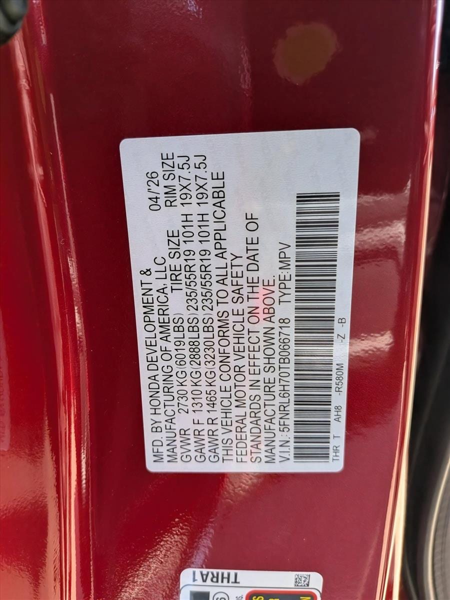 2026 Honda Odyssey Sport L - Photo 17