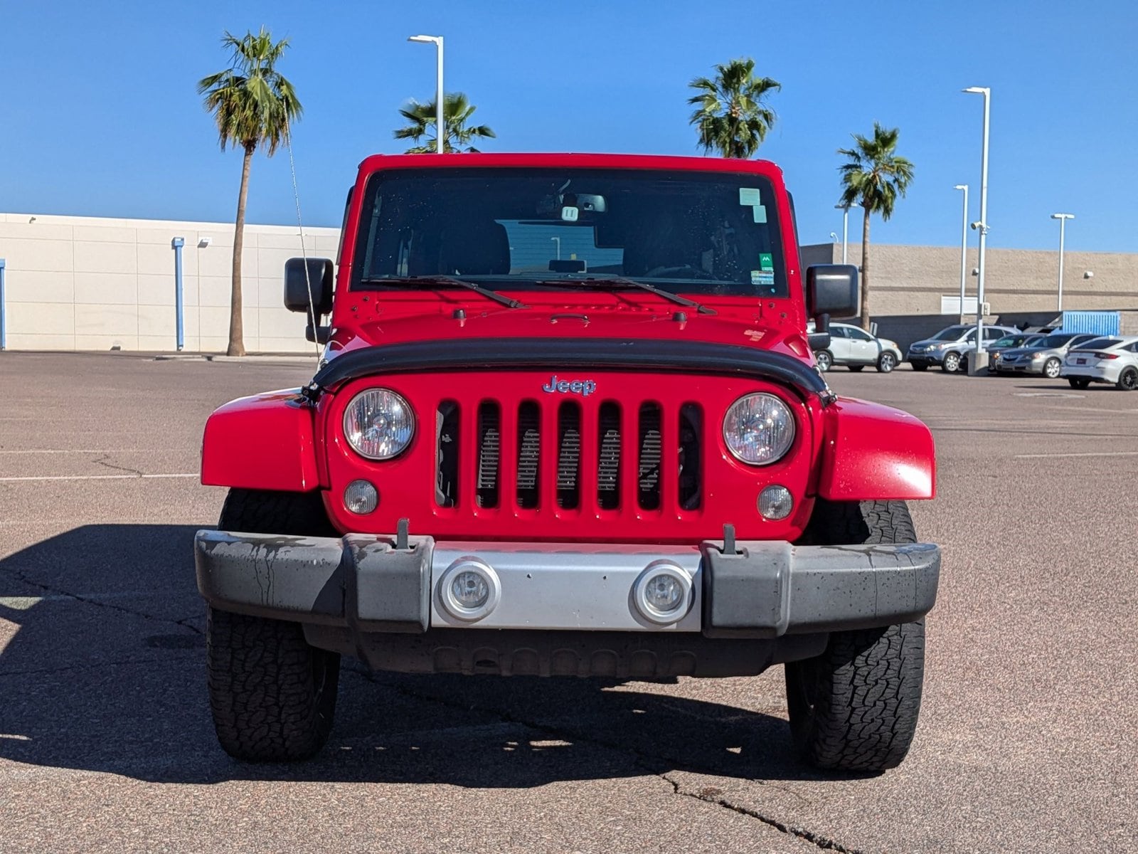 Used 2015 Jeep Wrangler Unlimited Sahara with VIN 1C4BJWEGXFL704034 for sale in Chandler, AZ