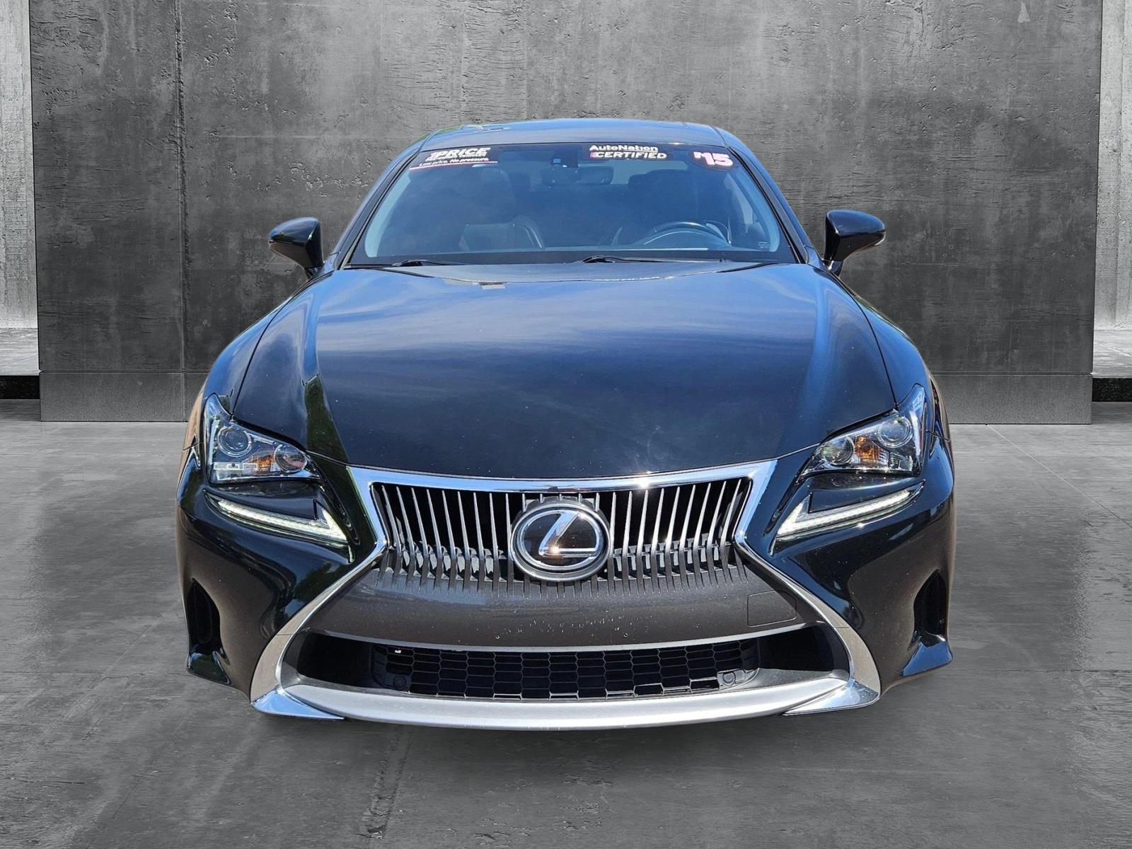 Used 2015 Lexus RC 350 with VIN JTHHE5BC0F5001104 for sale in Chandler, AZ