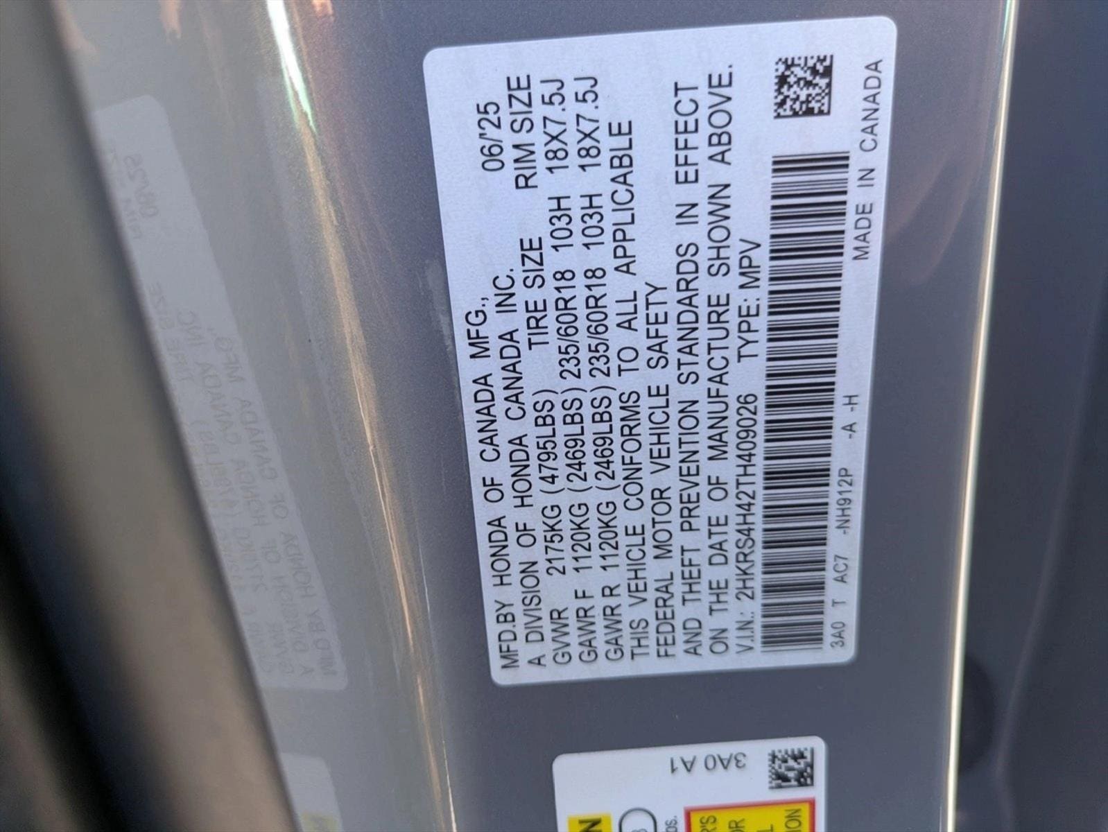 CRページ 2024 HONDA ACCORD | EX