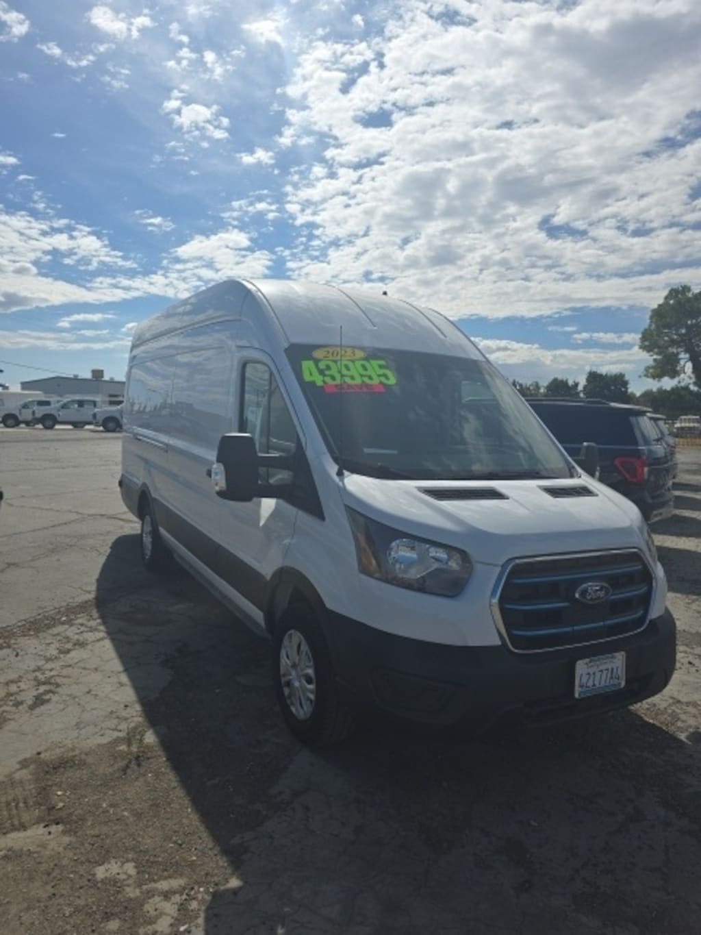 Used 2023 Ford E-Transit-350 Cargo Base Van High Roof Ext. Van