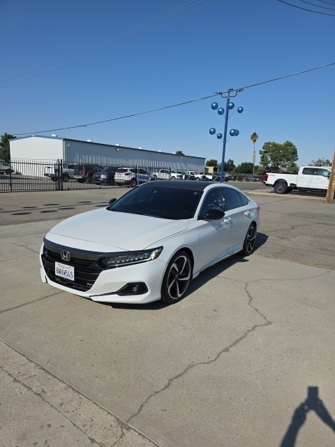 Used 2021 Honda Accord Sport SE with VIN 1HGCV1F41MA069716 for sale in Los Banos, CA