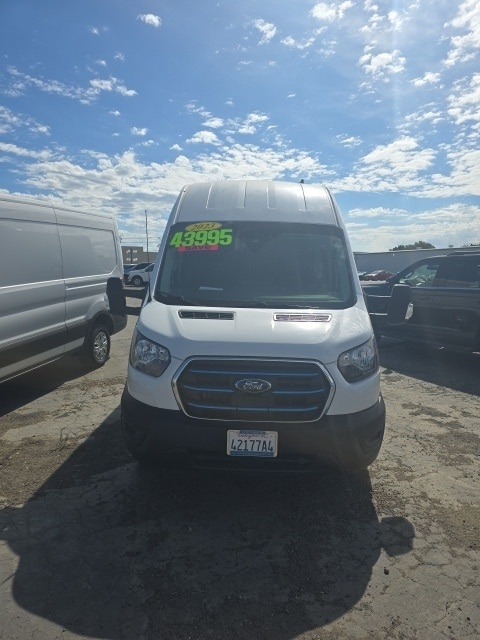 Used 2023 Ford E-Transit Cargo Van Base with VIN 1FTBW3XK5PKA92771 for sale in Los Banos, CA