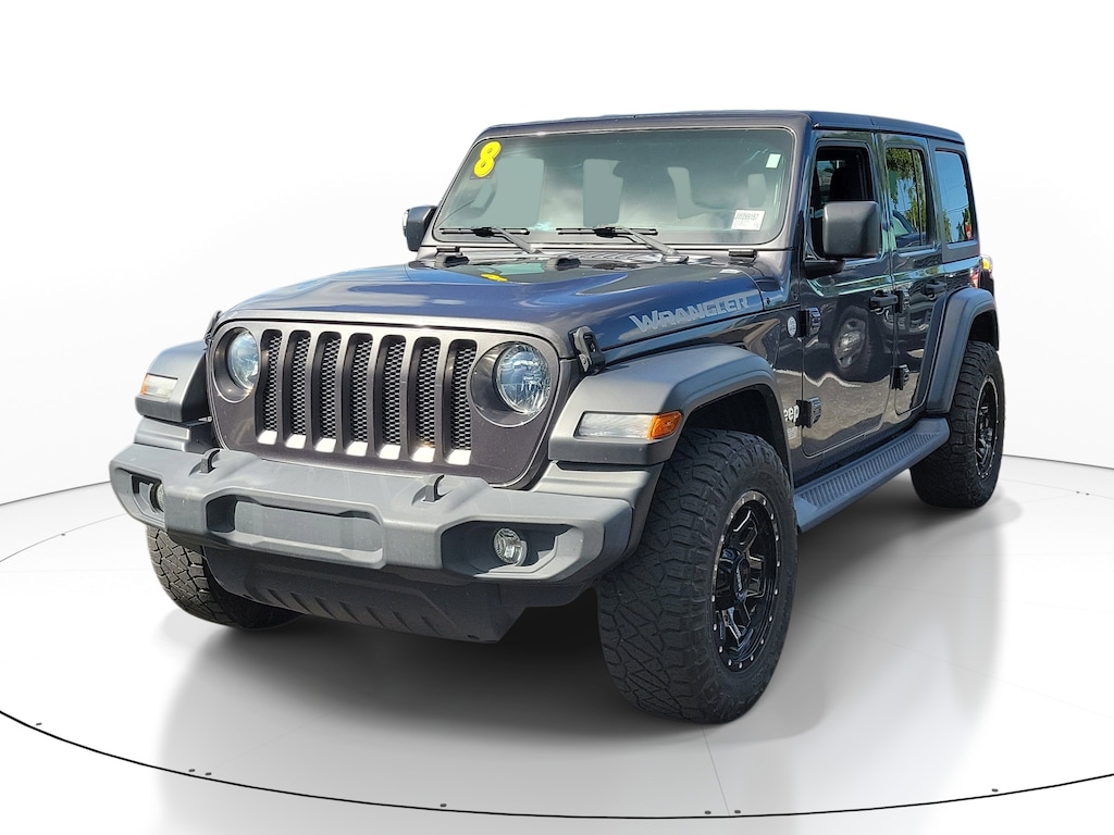 Used 2018 Jeep Wrangler Unlimited Sport S Sport S 4x4