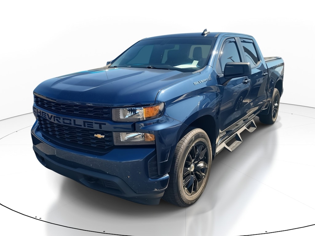 Used 2021 Chevrolet Silverado 1500 Custom Truck Crew Cab