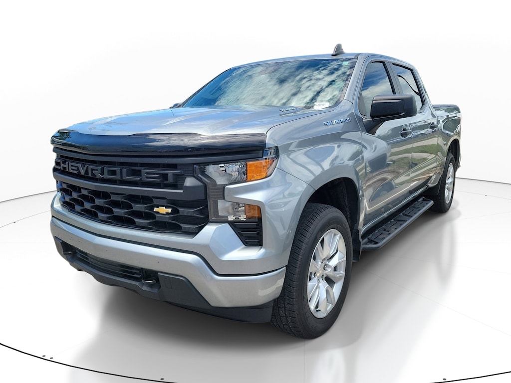 Used 2024 Chevrolet Silverado 1500 Custom Truck Crew Cab