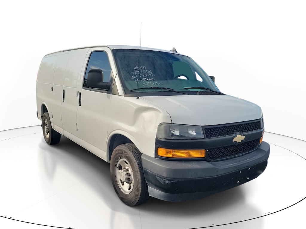 Used 2021 Chevrolet Express 2500 Work Van Van Cargo Van