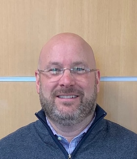 Staff member Kevin Hughes from cc15e048f95e