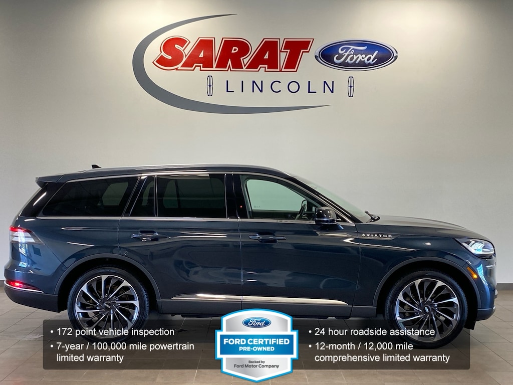 Certified 2023 Lincoln Aviator Reserve SUV