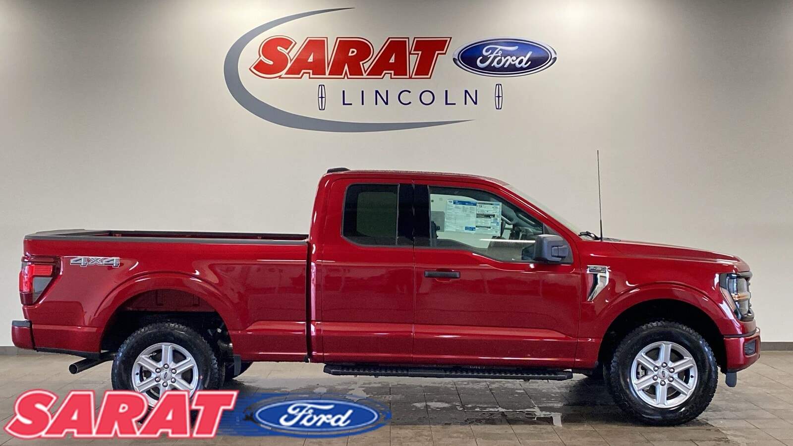 RUBY RED METALLIC TINTED CC 2026 Ford F-150 Pickup Truck Four-Wheel Drive Automatic