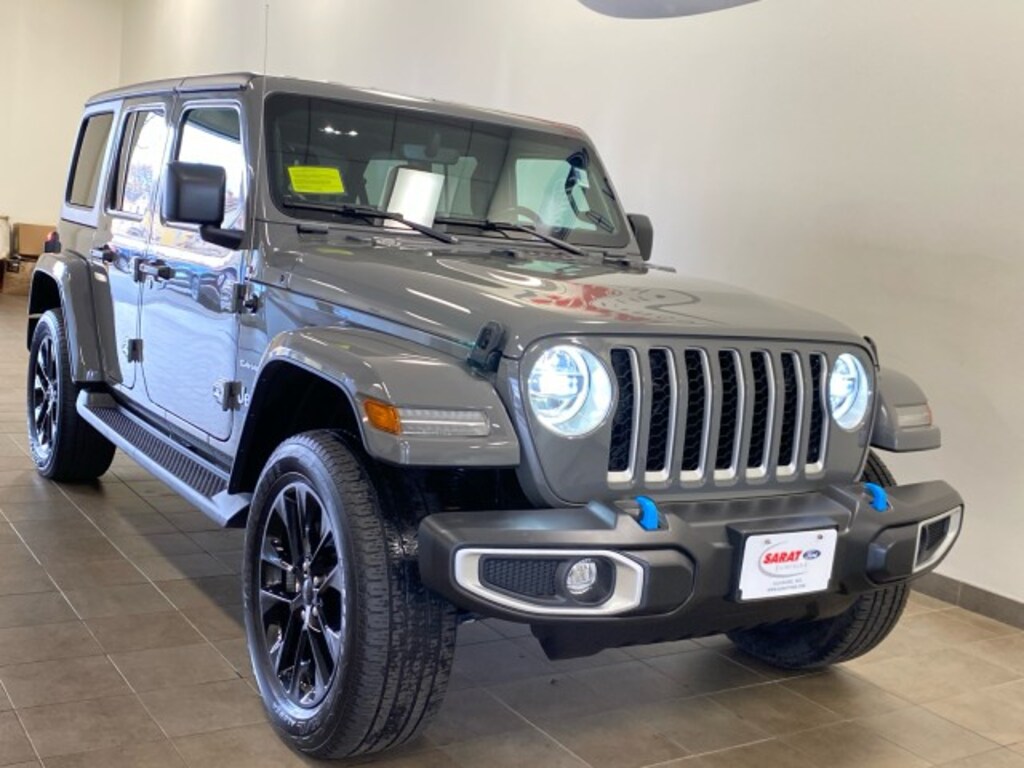 Used 2022 Jeep Wrangler 4xe Unlimited Sahara SUV