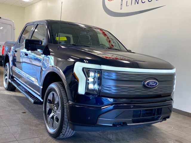 Used 2023 Ford F-150 Lightning Lariat with VIN 1FTVW1EL7PWG01717 for sale in Agawam, MA