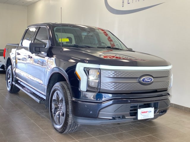 Used 2022 Ford F-150 Lightning XLT with VIN 1FT6W1EV3NWG03919 for sale in Agawam, MA