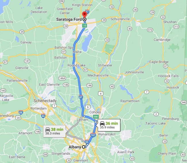 Saratoga Ford Proud to Serve Drivers from Nearby Albany, NY