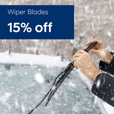 15% Off – WIPER BLADES 15% Off – WIPER BLADES