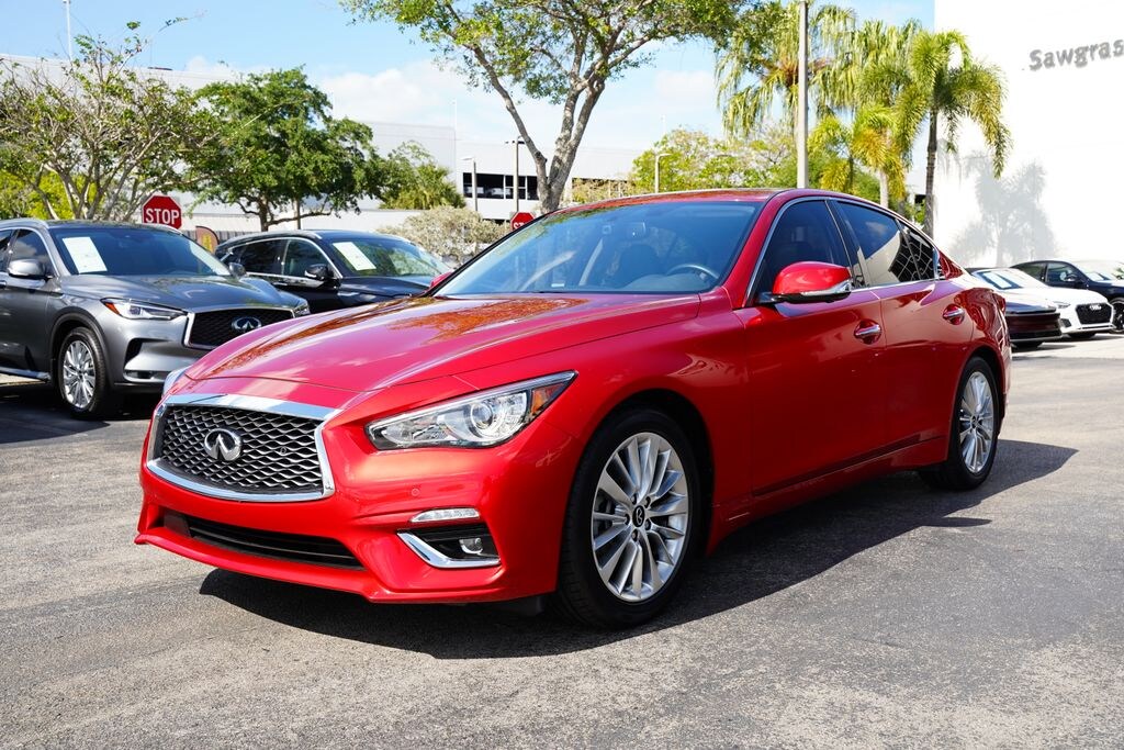 Certified 2023 INFINITI Q50 Luxe Sedan