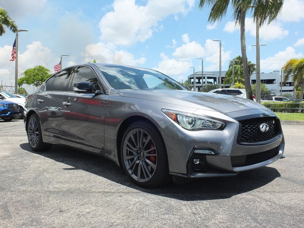 Certified 2024 INFINITI Q50 Red Sport 400 Sedan