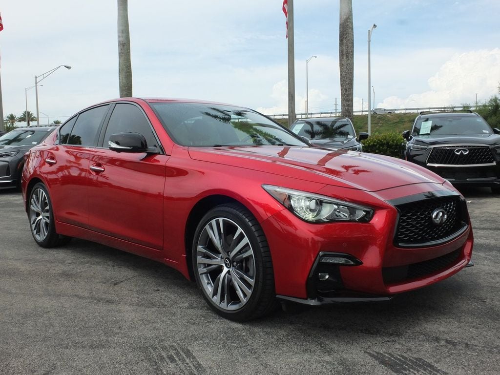Certified 2023 INFINITI Q50 Sensory Sedan