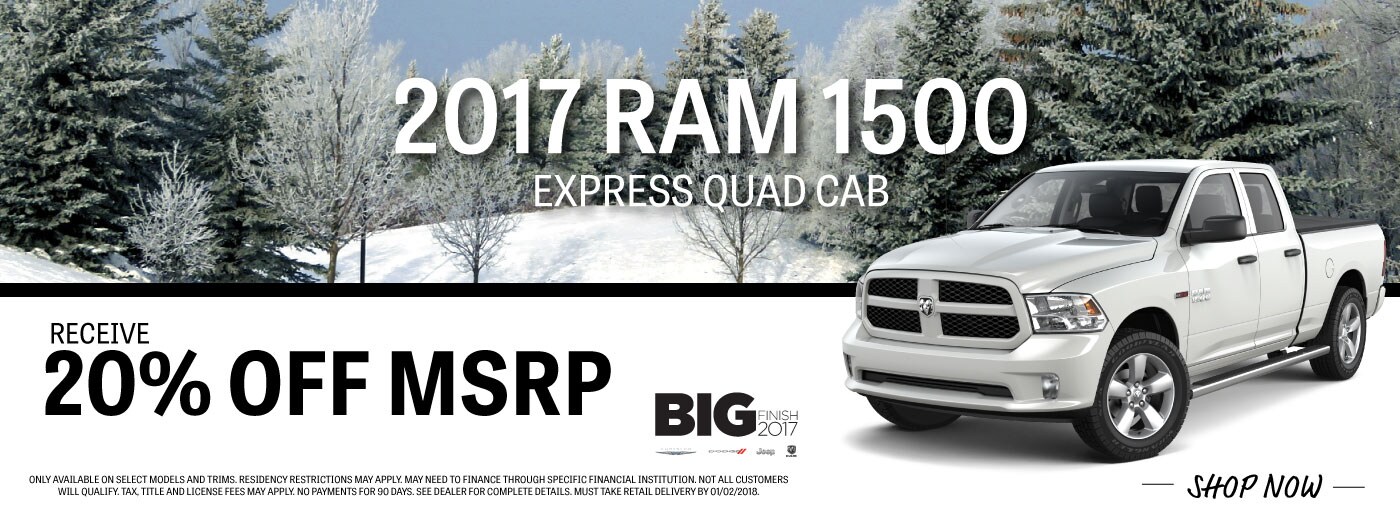 New Chrysler Dodge Jeep RAM & Used Car Dealer in Freeport IL | Near