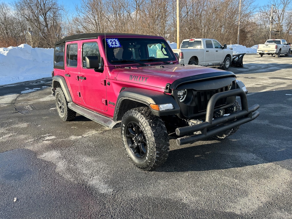 Used 2022 Jeep Wrangler Unlimited Willys Unlimited Willys 4x4
