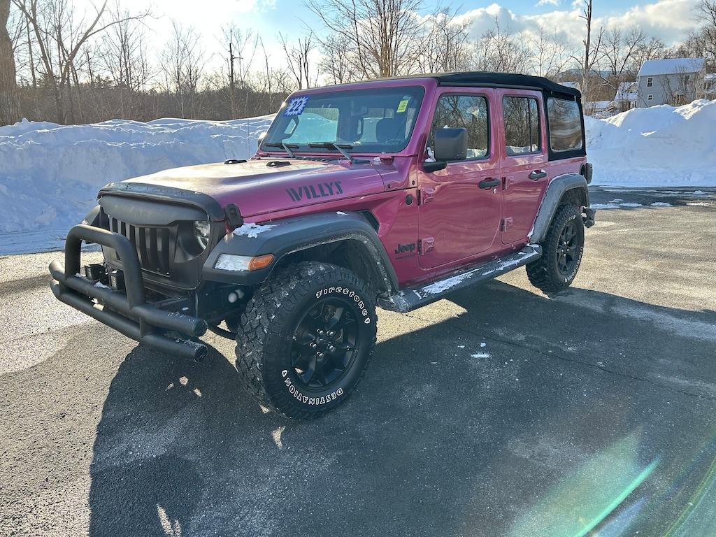 Used 2022 Jeep Wrangler Unlimited Willys Unlimited Willys 4x4