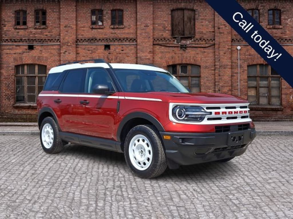 Certified 2024 Ford Bronco Sport Heritage SUV