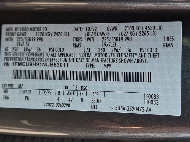 2022 Ford Escape SEL - Photo 28