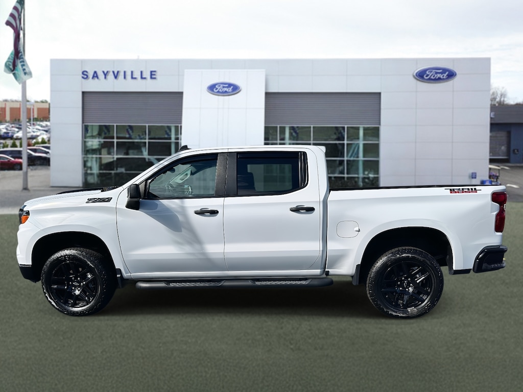 Used 2024 Chevrolet Silverado 1500 Custom Trail Boss Truck Crew Cab