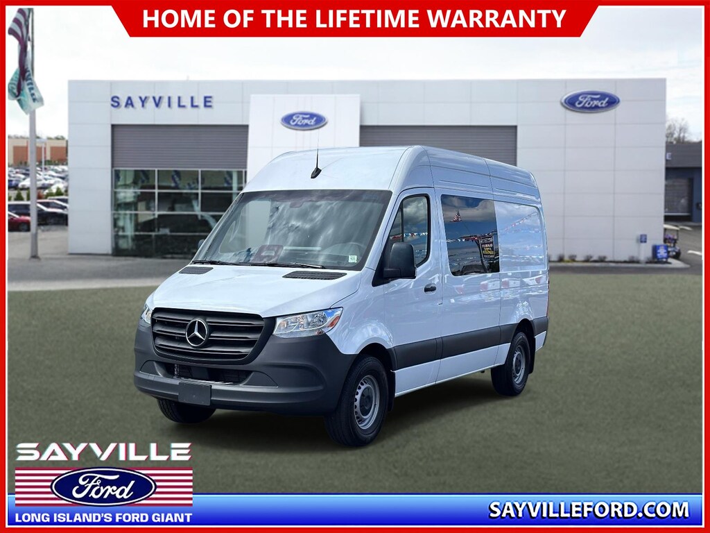 Used 2025 Mercedes-Benz Sprinter 2500 Standard Roof 4-Cyl Diesel Van Crew Van