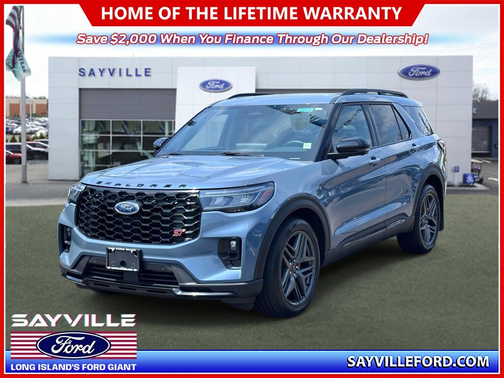 Certified 2025 Ford Explorer ST SUV