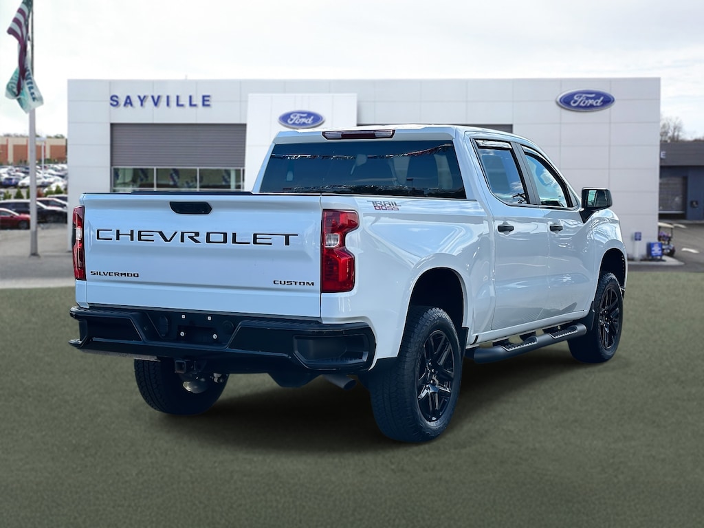 Used 2024 Chevrolet Silverado 1500 Custom Trail Boss Truck Crew Cab