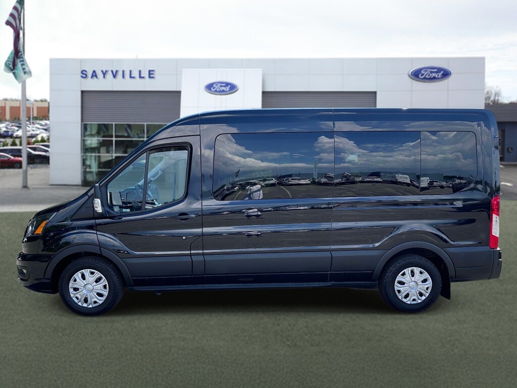 Certified 2025 Ford Transit-350 Passenger Wagon Medium Roof Van