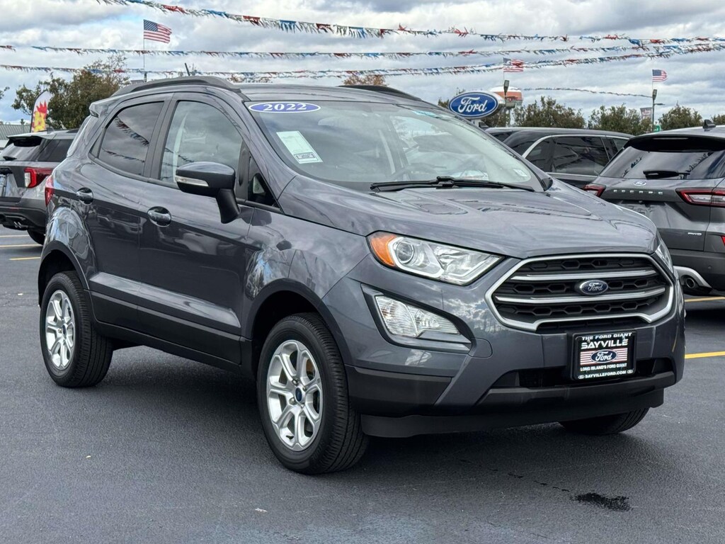 Used 2022 Ford EcoSport SE SUV