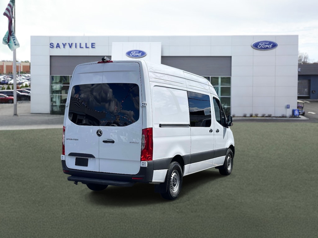 Used 2025 Mercedes-Benz Sprinter 2500 Standard Roof 4-Cyl Diesel Van Crew Van