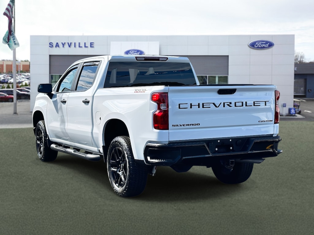 Used 2024 Chevrolet Silverado 1500 Custom Trail Boss Truck Crew Cab