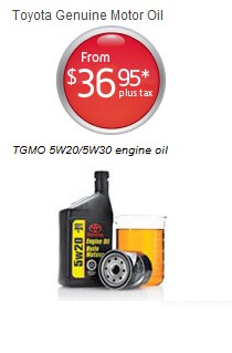 Toyota Genuine Motor Oil from $36.95